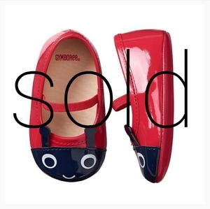 Ladybug Crib Shoes